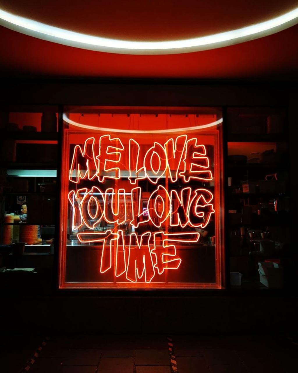 Signalétique néon LED — enseigne de magasin